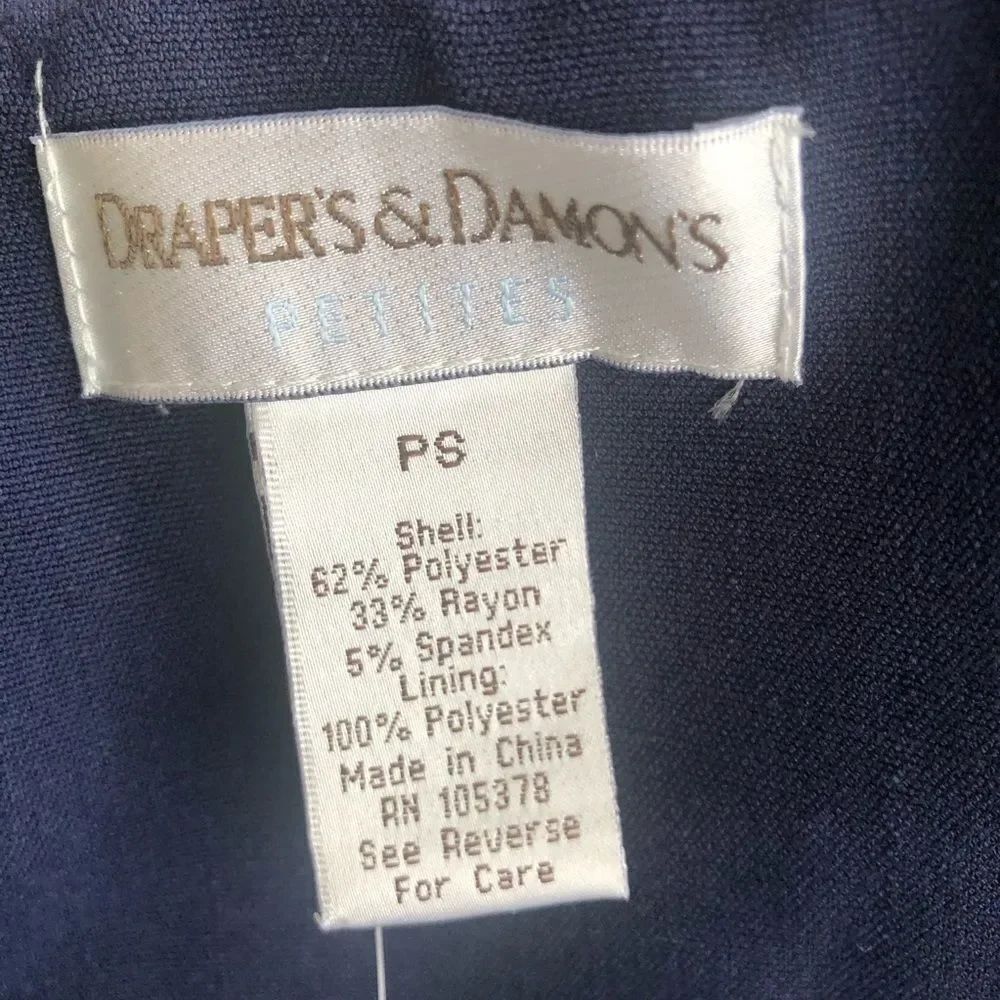 Draper’s and Damon’s navy sleeve blazer SP - Picture 8 of 10